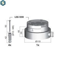 Прихована частина для підлогового змішувача Paffoni Light LIG 030 CR