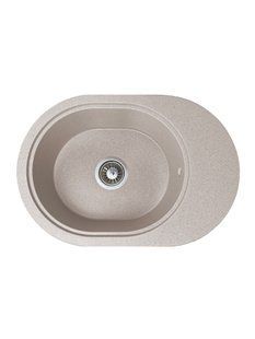 Кухонная мойка Adamant Ovale 610x420x180 avena 642223, Бежевый