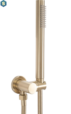 Душова система прихованого монтажу Rea Lungo + Box brushed gold REA-P4160, Золотий