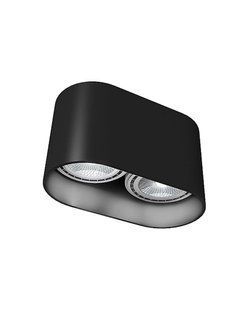Точковий світильник Nowodvorski 9240 Oval GU10 2x75W IP20 Bl