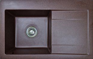Кухонная мойка Adamant Stark 795x505x180 mokko 548223, Цемент матовый