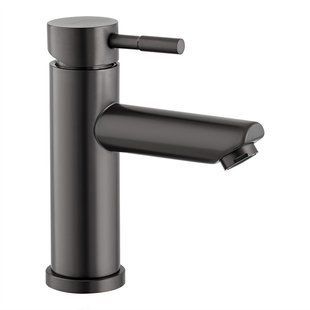 Смеситель для умывальника Wezer EKO1A-01-ВLACK, Черный матовый