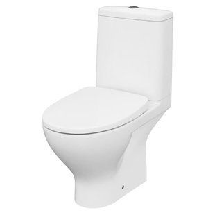 Унитаз-компакт Cersanit Moduo Clean On 011 K116-025 с сидением Soft Close Slim WRAP легкосьемное, Белый
