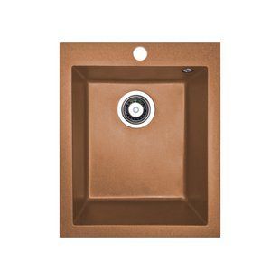 Кухонная мойка Adamant Board 410x495x190 terra-cotta 166223, Цемент матовый