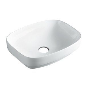 Умывальник накладной Volle Amar 50x38x13,5 см white 1301.005550, Белый