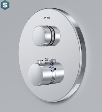 Термостат скрытого монтажа для ванны и душа Am.Pm Inspire V2.0 хром F50A75700, Хром