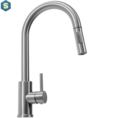 Смеситель для кухни Rea Fresh nikiel brushed REA-B9146, Зеленый матовый