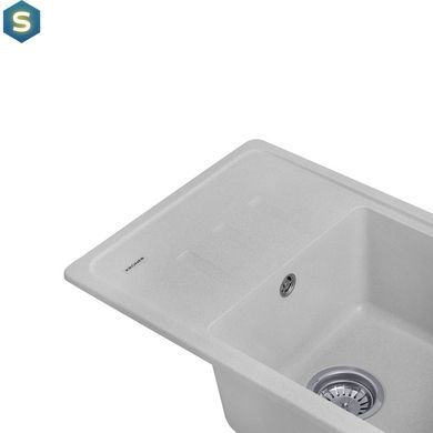 Кухонна мийка гранітна Kroner KRP Komposit GRA-6243 CV031061, Каппучино