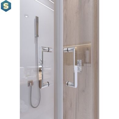Душевая кабина Qtap Taurus CRM1099SC6 Clear, Хром, прозрачный, хром