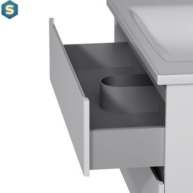 Тумба с умывальником Am.Pm X-Joy подвесная 100 см 2 ящика белый M85-FHX1002-WC1002WG38, Белый