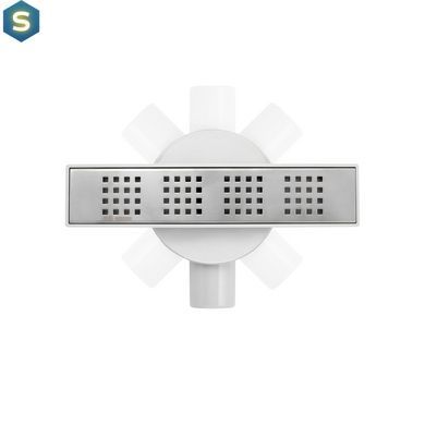 Трап линейный Geberr GB1-138 30 см с поворотным сифоном 360&deg; CV014945