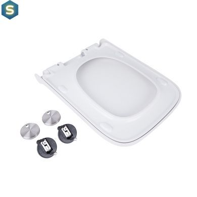 Сидіння для унітаза Qtap (Tern) з мікроліфтом Slim QT99HY2238W, Білий
