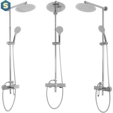 Душевая система Rea Aldi с изливом хром REA-P8801, Хром