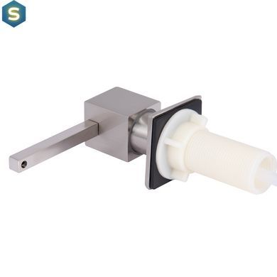Дозатор для миючого засобу Lidz LK117 квадратний Brushed Steel (LDLK117BRU46399), Нержавіюча сталь