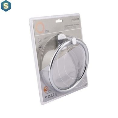 Полотенцедержатель Qtap Liberty CRM 1160, Хром