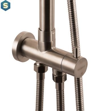 Душова колонна Globus Lux Alpen SB-BAR-0101, Зелений матовий
