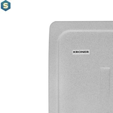 Кухонна мийка гранітна Kroner KRP Komposit GRA-6243 CV031061, Каппучино