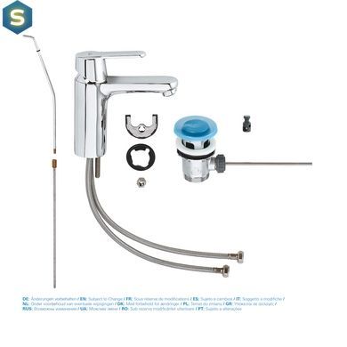 Смеситель для раковины Grohe QuickFix Get M-Size 23454000, Хром