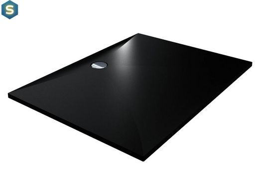 Душевой поддон Miraggio Brugge 1200 mirastone black 00001001, Черный матовый