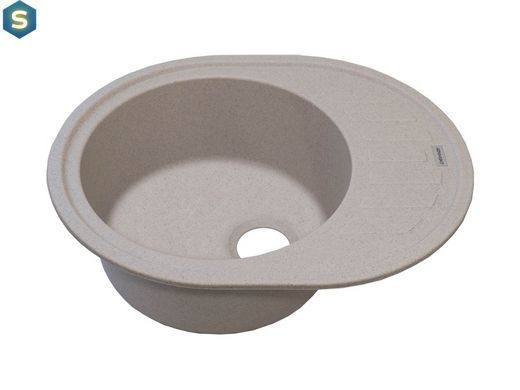 Кухонна мийка Adamant Ovum 615x495x200 terra 000008381, Терра