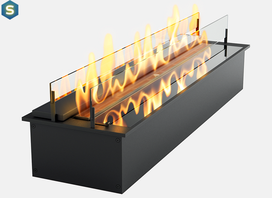 Дизайнерський біокамін Slider 900 glass GlossFire Slider-Glass-900