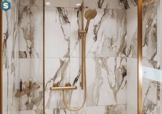 Термостат для душу Hansgrohe Ecostat Comfort brushed bronze 13116140, Бронза
