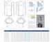 Душевая кабина Radaway Essenza New PTJ 80Zx100S 385010-01-01L + 385054-01-01