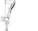 Душевой набор Hansgrohe Raindance Select E 120 /Porter S 26720000