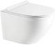 Установка KOLLER POOL Dune 1200SL + панель смыва Neon White + подвесной унитаз Round Smart с сиденьем Soft Close дюропласт