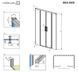Душові двері Radaway Idea Black DWD 180 см 387128-54-01