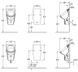 Уринал (пісуар) Villeroy&Boch Omnia Architectura 55730001, Білий