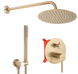 Душова система прихованого монтажу Rea Lungo + Box brushed gold REA-P4160, Золотий