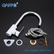 G4048 Змішувач для кухні U гайка білий/хром &Oslash;35 Gappo Noar 1/8, Білий