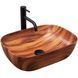 Умывальник Rea Belinda wood mat накладной REA-U5051, Цемент матовый
