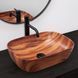 Умывальник Rea Belinda wood mat накладной REA-U5051, Цемент матовый