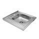 Кухонна мийка Kroner KRP Satin-6060R (0,6 мм) CV022824, Satin
