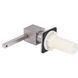 Дозатор для миючого засобу Lidz LK117 квадратний Brushed Steel (LDLK117BRU46399), Нержавіюча сталь