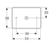 Умывальник Geberit Variform 55x40 500.779.01.2, Белый