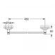 Держатель для полотенца Grohe Essentials 40688AL1