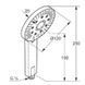 Ручной душ Kludi A-QA 6570005-00, Хром