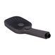 Змішувач для ванни Qtap Gemini (з душовим гарнітуром) QTGEM259GMB45684 Gunmetal Black PVD, Шліфований чорний хром
