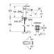 Смеситель для раковины Grohe QuickFix Start M-Size 24204002, Хром