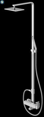 Душова система Kohlman Saxo chrome QW276S, Хром