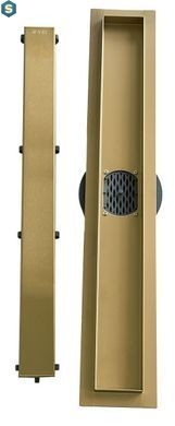 Душовий канал VBI Fort 2в1 80 brushed gold VBI-060108BG