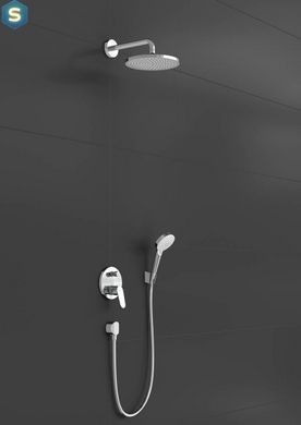 Душевая система скрытого монтажа Hansgrohe Crometta S 240 1jet Focus Chrome 27958000
