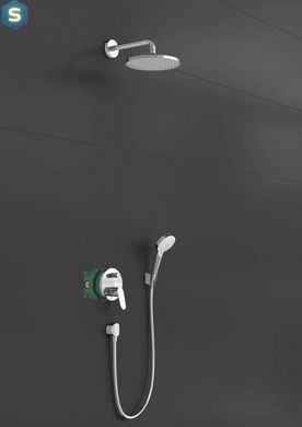 Душевая система скрытого монтажа Hansgrohe Crometta S 240 1jet Focus Chrome 27958000