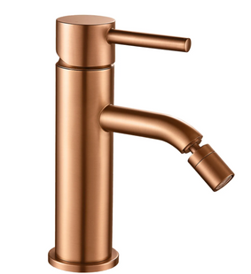 Змішувач для біде Rea Lungo brushed copper REA-B1116, Теплый закат