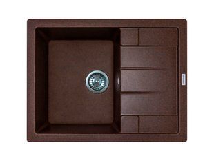 Кухонная мойка Adamant Anila 645x495x200 mokko 100001394, Цемент матовый