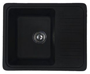 Кухонная мойка Adamant Small 570x455x180 антрацит 443223, Антрацит