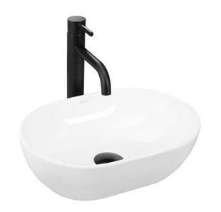 Умивальник Rea Amelia mini white накладний REA-U3322, Білий